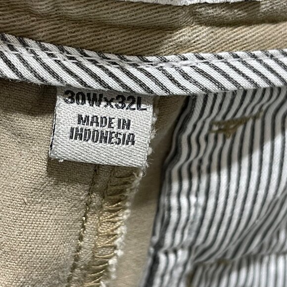 Goodfellow & Co Men's Hennepin Chino Pants Khaki Size 30 Straight - Picture 4 of 6